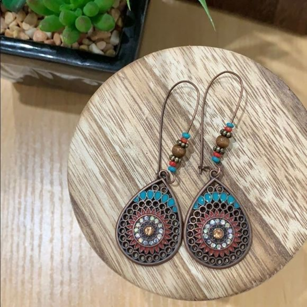 2 for $15 bohemian style earrings‎